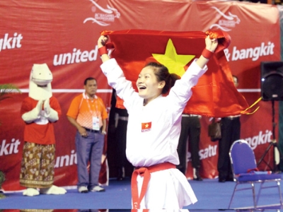 Sự vắng mặt của nhà ĐKVĐ Lê Bích Phương là tổn thất không nhỏ cho Karate VN tại SEA Games 27.